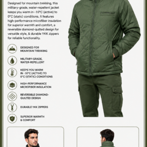 OVERSEAS APPAREL- Men's Premium Heavy Weight Winter Jacket