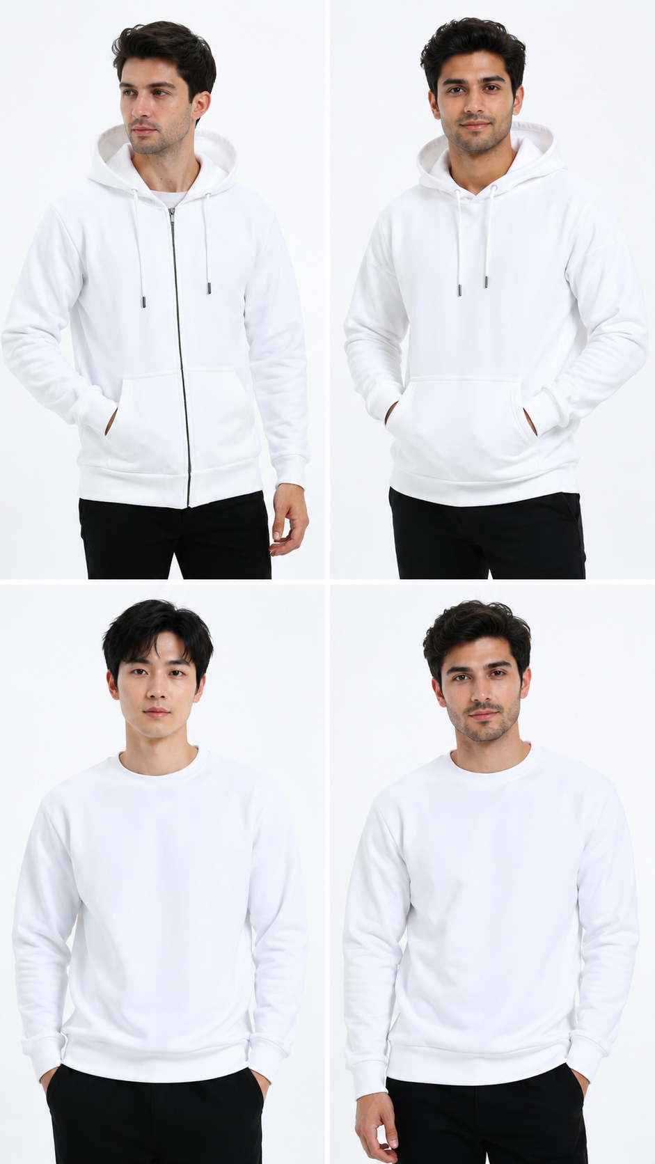 OVERSEASAPPAREL winter 4 in 1 combos bundle