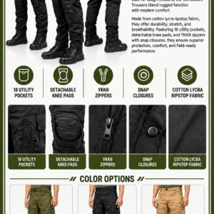 OVERSEAS APPAREL- Trouser Tactical Combatant